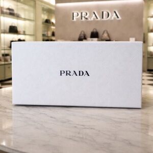 Prada Elegant White Sunglass Box